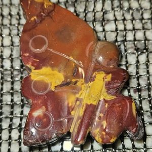 Mookaite Jasper Fairy Carving